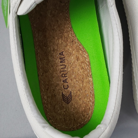 NWT Cariuma The OCA Mens 9 Womens 10.5 Off-White Low Canvas Sneaker - Picture 10 of 17